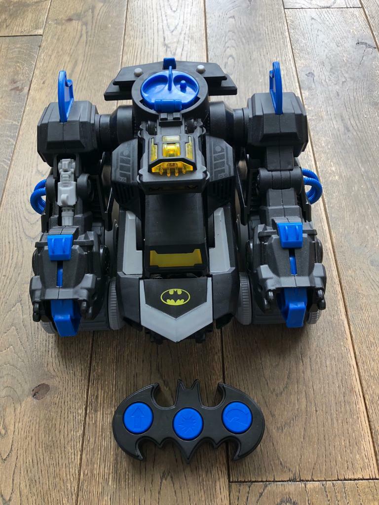 imaginext remote control transforming batbot